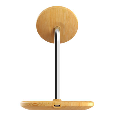 J5Create Jupw2106Np Woodgrain 2In1 Magnetic Wl Charging Stand 13