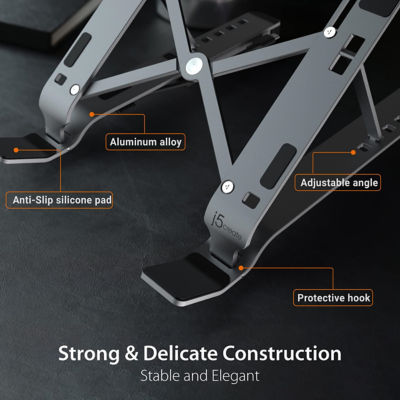 J5Create Jts223 Laptop Stand With Usb 3.0 Hub 4