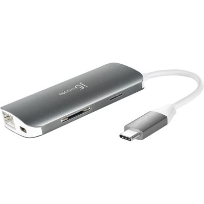 J5Create Jcd383 Usb-C 3.1 M-Ad Hdmi/Etnet/Usb3.1 H/Pd 2.0 3