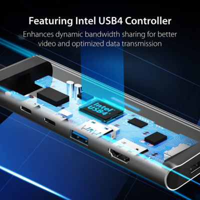 J5Create Jcd401 Usb4 To 10G Dual Multi-Port Adp(5In1) 2