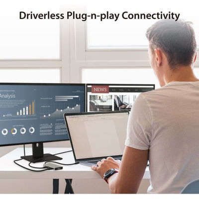 J5Create Jcd401 Usb4 To 10G Dual Multi-Port Adp(5In1) 7