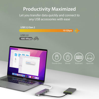 J5Create JCD390 4K Elite USB-C®多项目 4