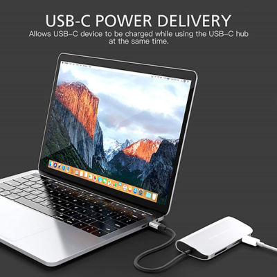 Hyperdrive Hd30F Power 9-In-1 Usb-C Hub Silver 5