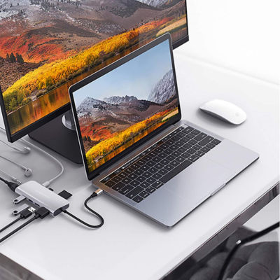 Hyperdrive Hd30F Power 9-In-1 Usb-C Hub Silver 8