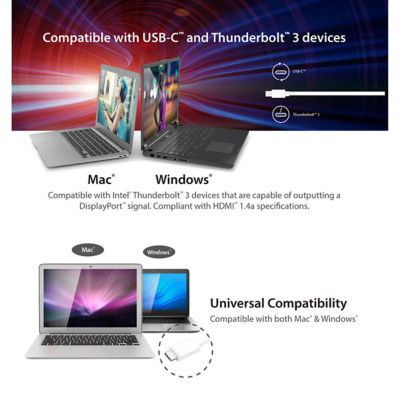 J5Create Jca175 Usb-C To Vga+Hdmi+Usb3+Pd Adapter 8
