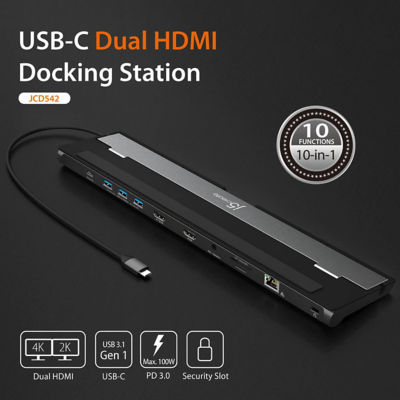 J5Create JCD542双HDMI对接站 6