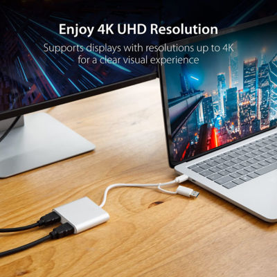 J5Create JCA365 USB-C到双HDMI多监视器适配器 3
