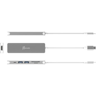 J5Create JCD353 USB-C到4K HDMI多端口枢纽 6
