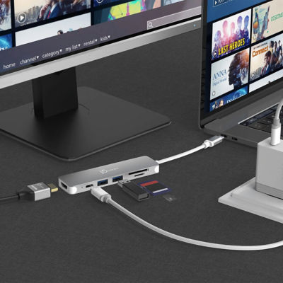 J5Create JCD353 USB-C到4K HDMI多端口枢纽 7