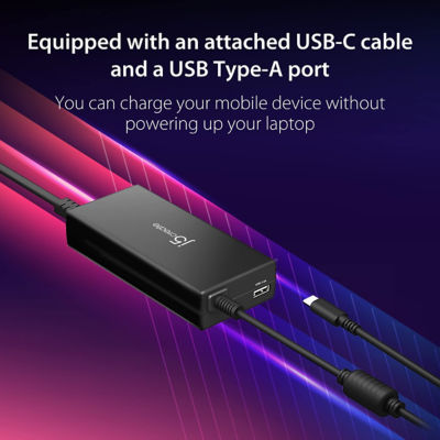 J5Create Jup2290 2-Port Usb-C 100W Super Charger W/ Pd 3