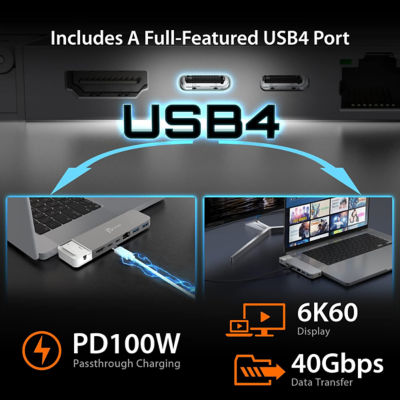 J5Create Jcd395 4K60 Elite Pro Usb4 Hub With Magsafe Kit 5