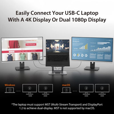 J5Create JTS427多角度双HDMI对接架 4
