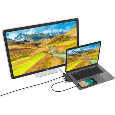 Hyperdrive Hd28C Duo 7-In-2 Usb-C Hub Grey 11
