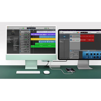 Hyperdrive Hd34A8 6-In-1 Usb-C Hub For Imac 24″ 7