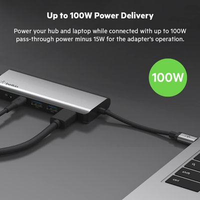 Belkin Usb-C 7-In-1 Multiport Hub ( Marvel Collection) 6