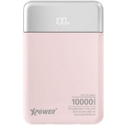 XPower B10H Built-in Type-C x 2 Cable 10,000mAh PD + SCP PowerBank 2
