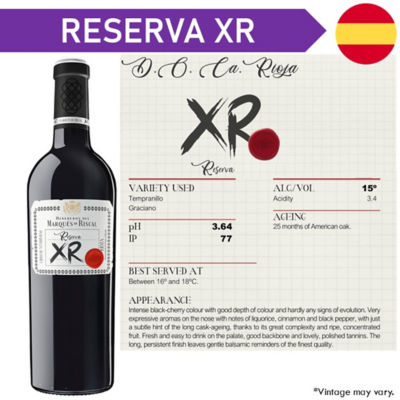 MARQUÉS DE RISCAL Marques de Riscal Reserva Rioja XR Red Wine 3
