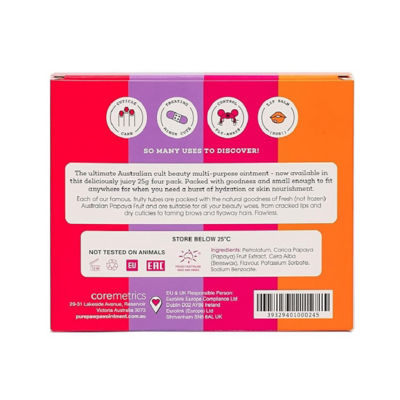 Pure Paw Paw Ointment 4 Pack Gift Set (4 x 25g) 2