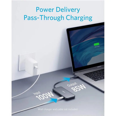 Anker 341 PowerExpand+ 7-in-1 USB-C PD Media Hub Adapter A8346 6