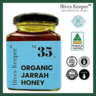 Hives Keeper Australian Jarrah Honey - Organic Active TA35+ 250g 5