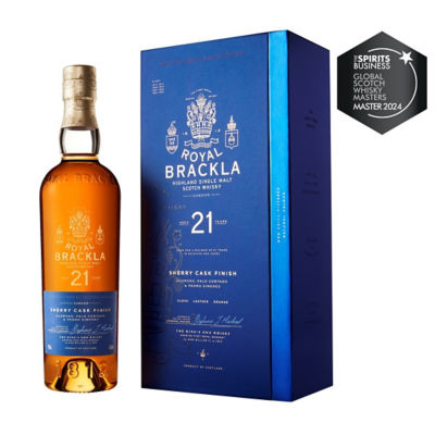 ROYAL BRACKLA 21 Year Old Single Malt Scotch Whisky 700ML 46%