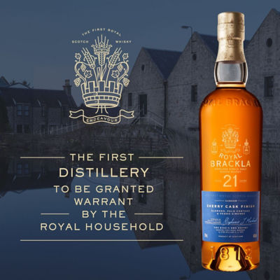 ROYAL BRACKLA 21 Year Old Single Malt Scotch Whisky 700ML 46% 6