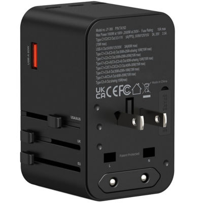 XPower TA75D LED Display 5-Output 75W PD 3.0/PPS Travel Adapter - Black 4