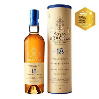ROYAL BRACKLA 18 Year Old Single Malt Scotch Whisky 700ML 46%