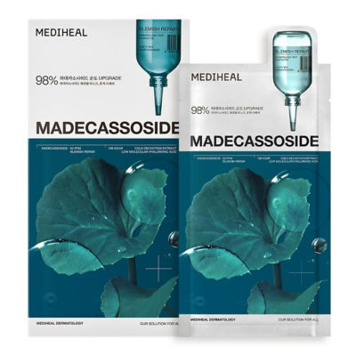 MEDIHEAL Madecassoside Essential Mask Blemish Repair (10 sheets)