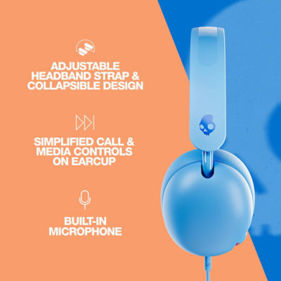 SKULLCANDY GROM KIDS WIRED HEADPHPONE 5