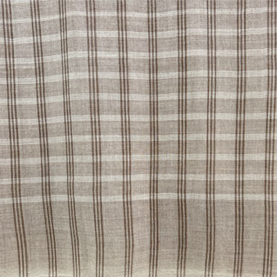 Kashkha Cashmere Wool Shawl with Classic Check Pattern 3