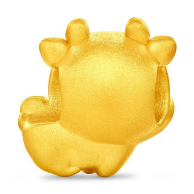 Chow Tai Fook 周大福999足金吊坠- 牛 R36457 2