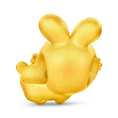 Buy CHOW TAI FOOK 999 Pure Gold Charm-Year of Rabbit R36459 Online