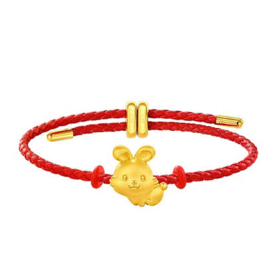 Buy CHOW TAI FOOK 999 Pure Gold Charm-Year of Rabbit R36459 Online