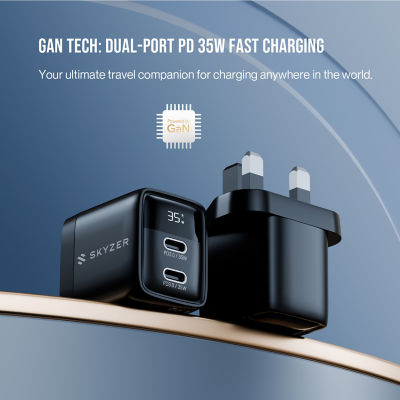 Skyzer SpeedPro35W Worldwide USB Charger 9