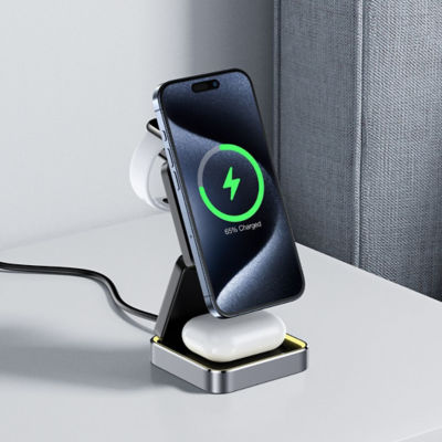 Acefast E20 desktop 3-in-1 Wireless Charging Holder 5