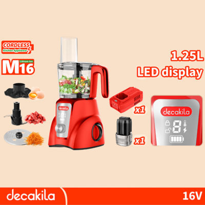 Decakila Rechargeable Cordless Food Processor 2