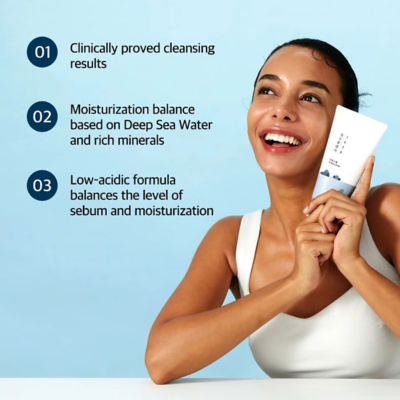 Round Lab 1025 Dokdo Cleanser 150ml Double Pack 3