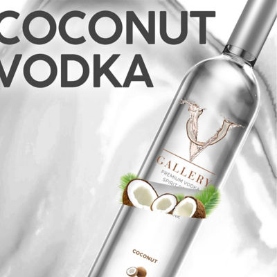 V Gallery Coconut Vodka 3