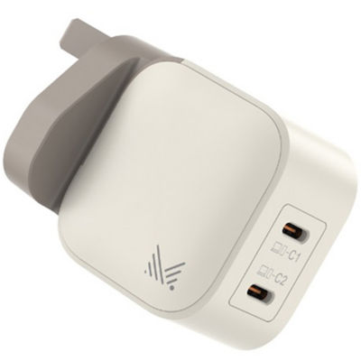 Monocozzi ESSENTIALS 45W 2-Ports USB-C GaN Charger (UK) 1