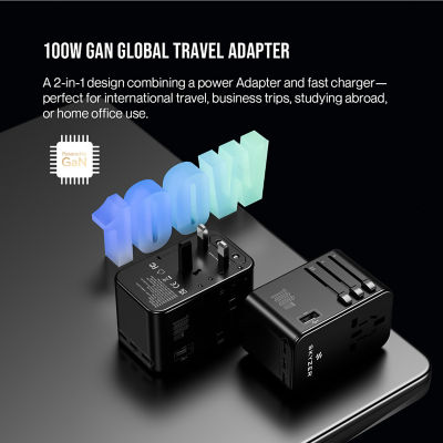 Skyzer SpeedMax 100W Fast Charging Travel Adapter 11