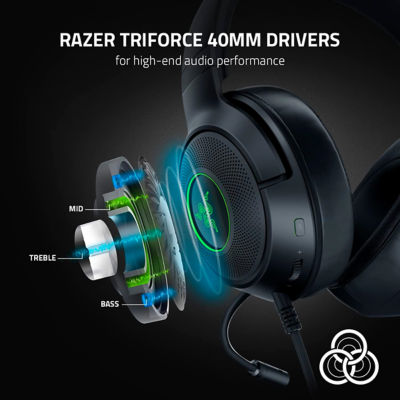 Razer Kraken V3 X - Wired Usb Gaming Headset 3