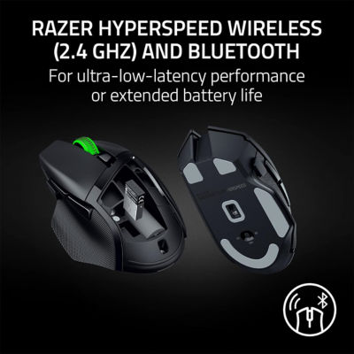Razer Basilisk V3 X Hyperspeed - Wireless Ergonomic Gaming Mouse 3