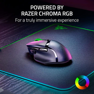 Razer Basilisk V3 X Hyperspeed - Wireless Ergonomic Gaming Mouse 8