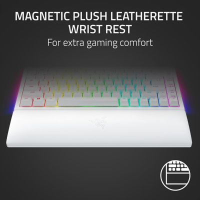 Razer Blackwidow V4 75% - 热插拔机械游戏键盘 - 白色版 - 美国布局 - World 7