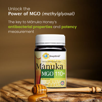 HONEYWORLD MGO 110+ Manuka Honey 500g 4