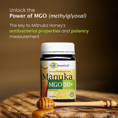 HONEYWORLD MGO 30+ Manuka Honey 500g 4