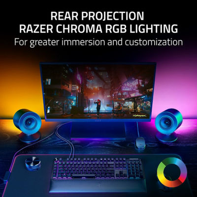 Razer Nommo V2 Pro - Full-Range 2.1 Pc Gaming Speakers With Wireless Subwoofer 5