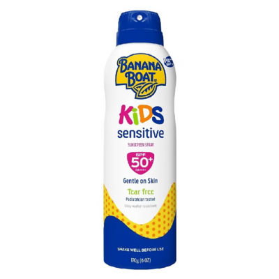 Banana Boat Kids Sensitive SPF50+ Sunscreen Spray 170G