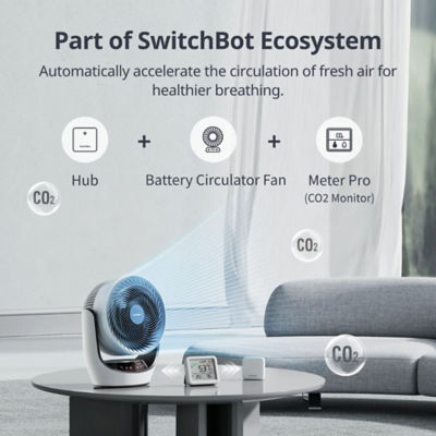 SwitchBot Meter Pro (Thermometer & Hygrometer & CO2 Monitor) 5